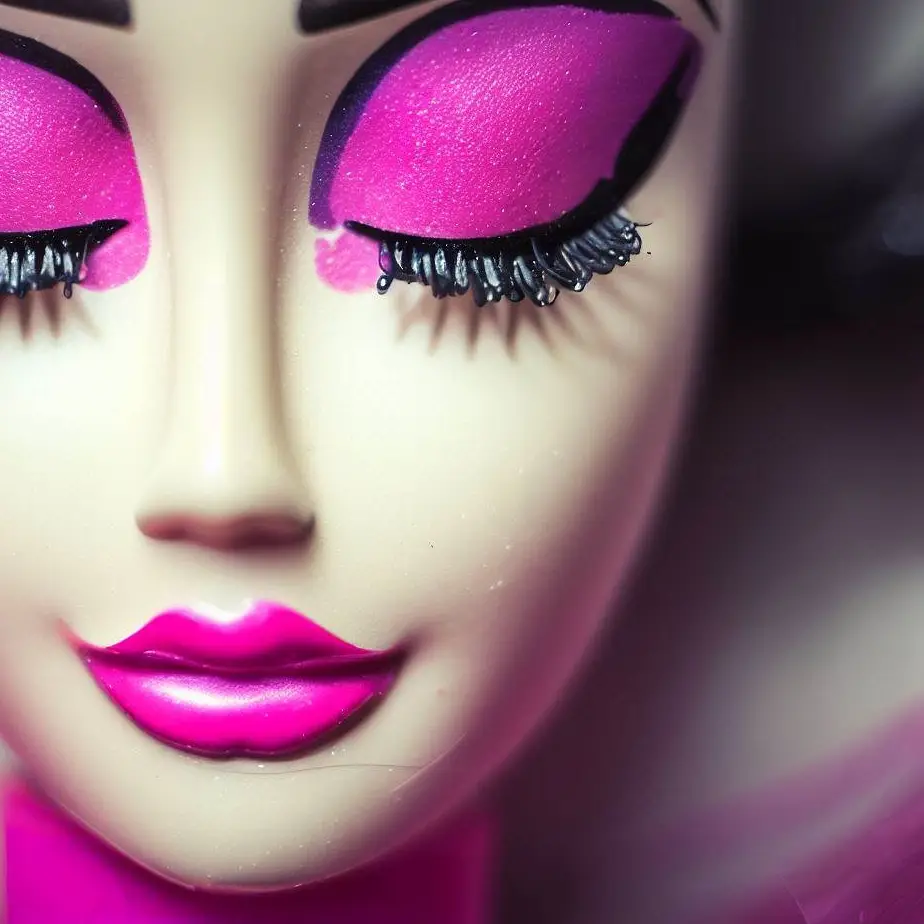 Makijaż Barbie