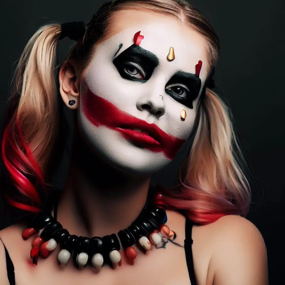 Makijaż Harley Quinn