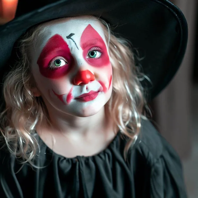 Makijaż czarownicy dla dzieci