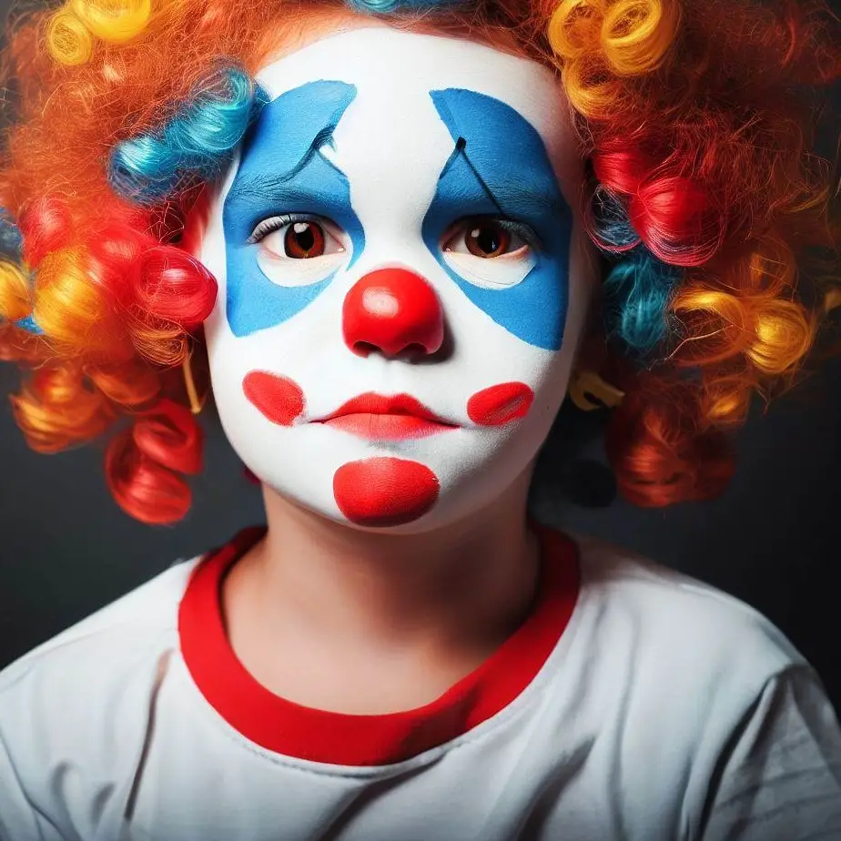 Makijaż klauna dla dzieci