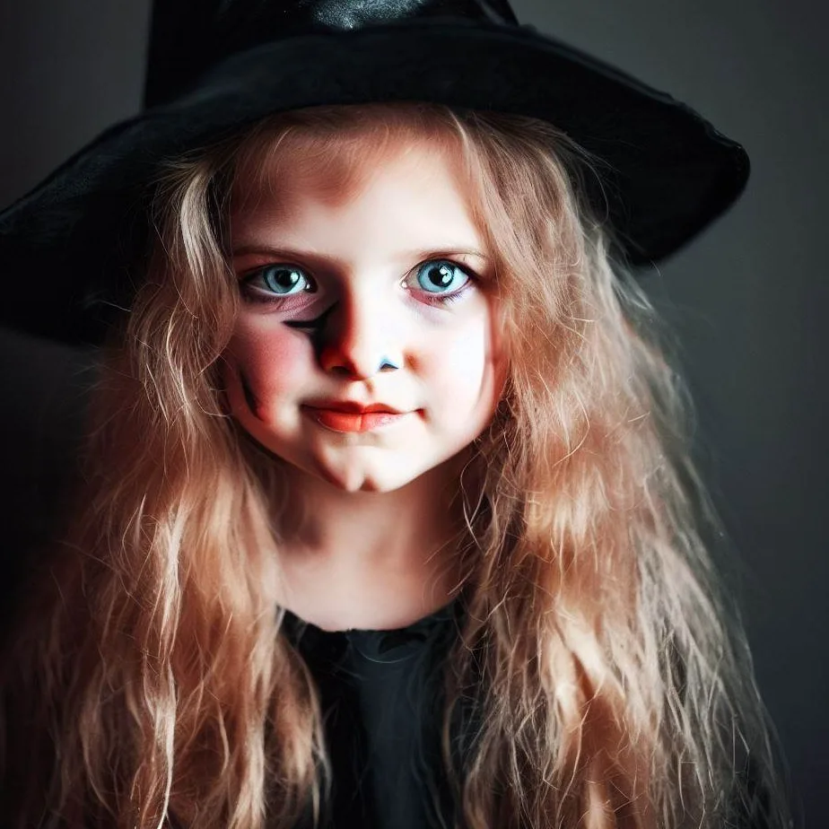 Makijaż małej czarownicy
