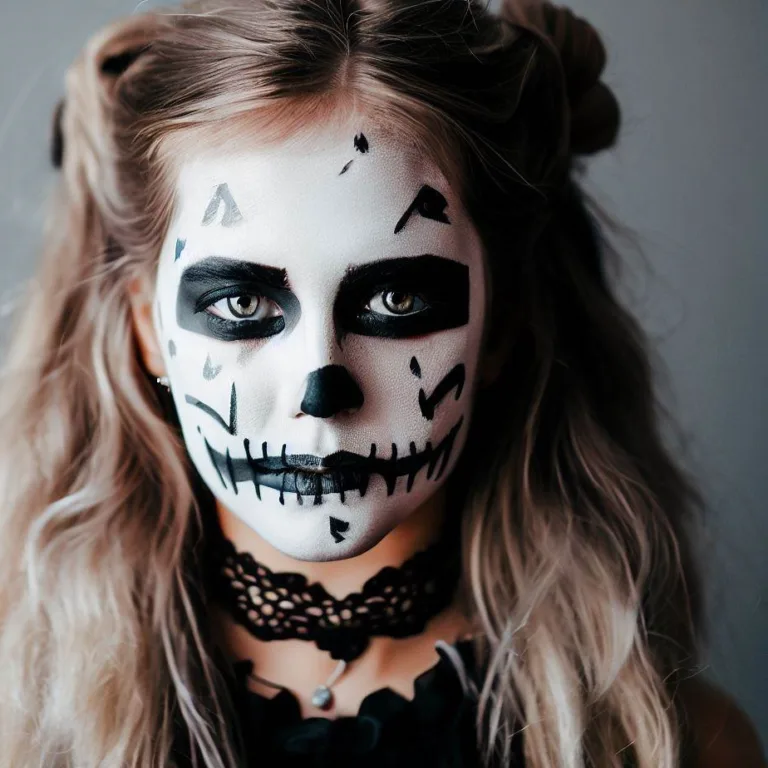 Makijaż na Halloween dla dziewczyn