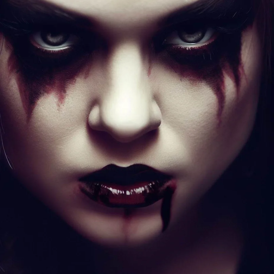 Makijaż wampira